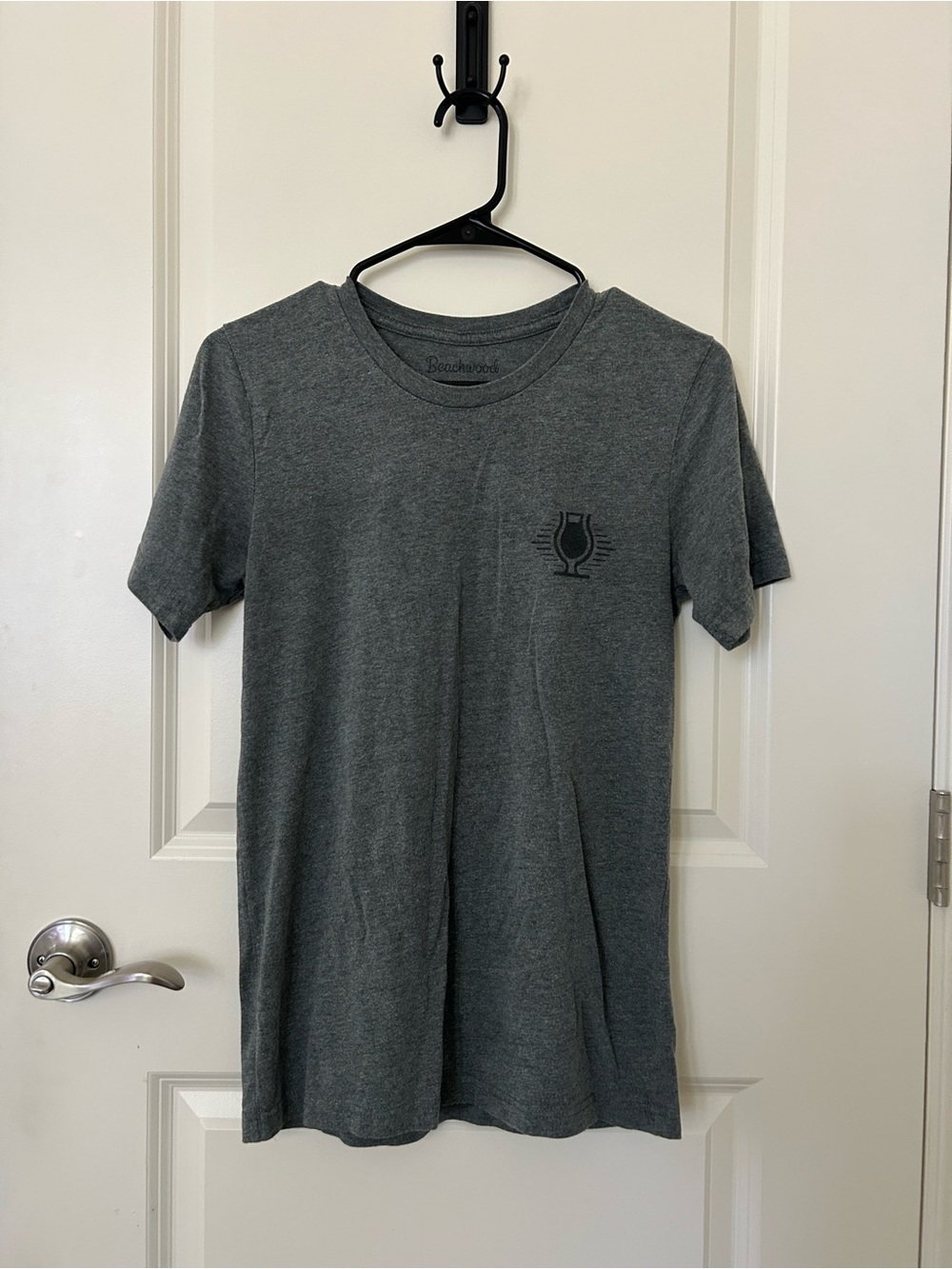 Beachwood Gray Short-Sleeve Men's Crew Neck T-Shirt
